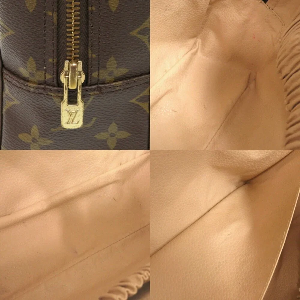 LOUIS VUITTON Brown Monogram Pouch - Picture 9 of 9